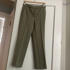 Green suit pants